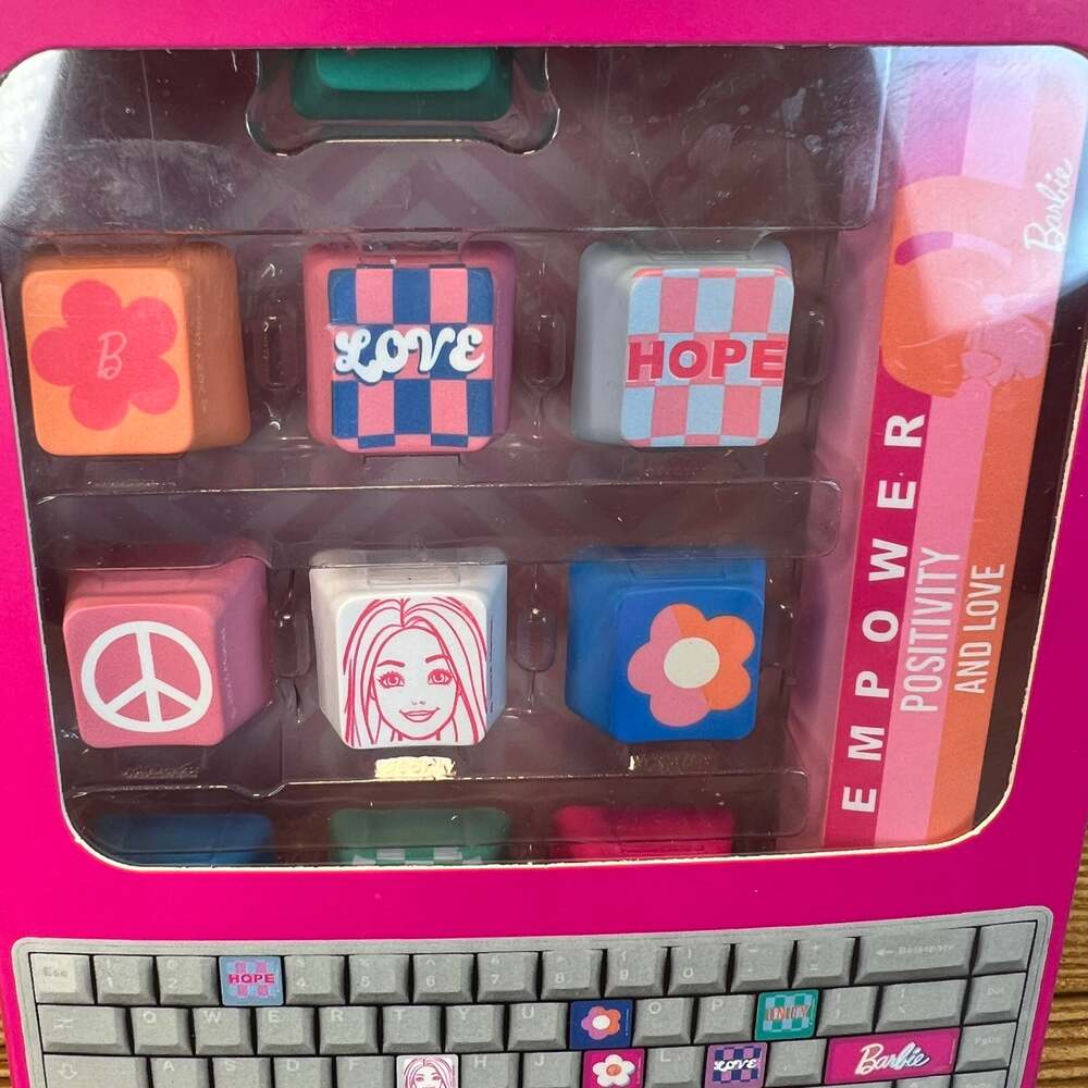 New Barbie Keyboard Keycaps For Interchangeable Keyboard Key Caps - Picture 6 of 7